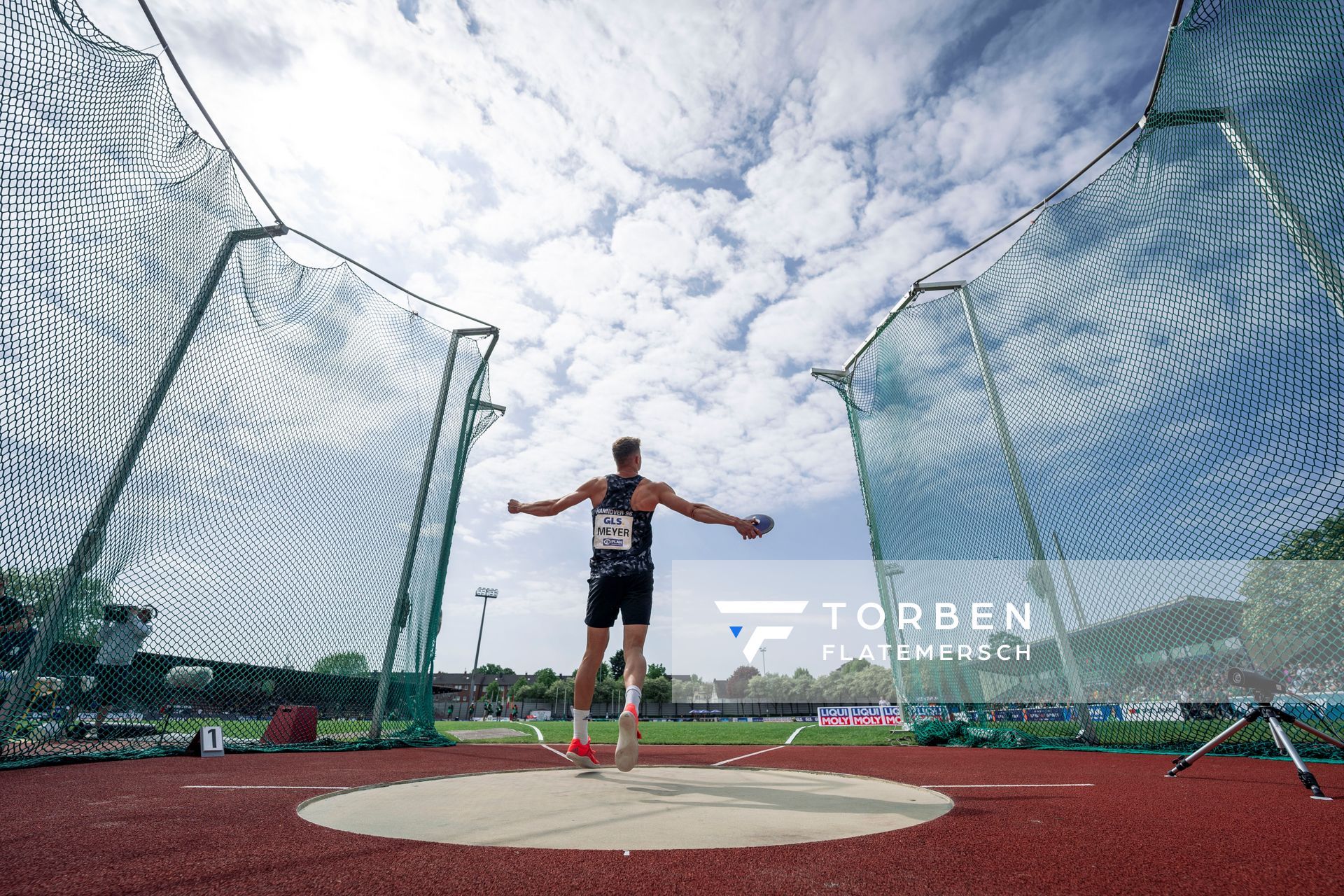 Marcel Meyer (Hannover 96) im Diskuswerfen am 08.05.2022 beim Stadtwerke Ratingen Mehrkampf-Meeting 2022 in Ratingen
